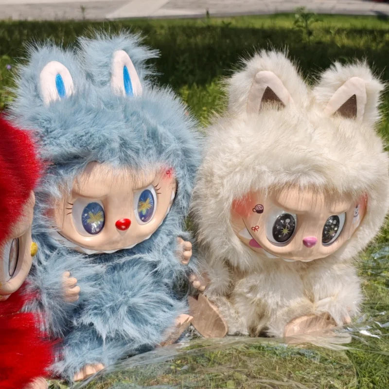 White Cat Red Blue Big Energy Ahead Hot (Replica)38cm Zimomo Angel.