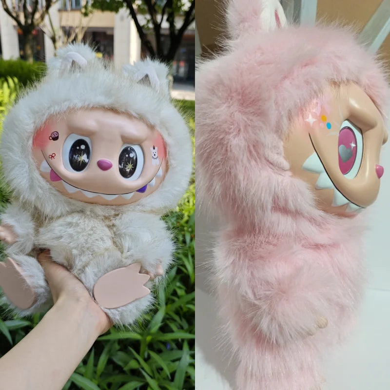 White Cat Red Blue Big Energy Ahead Hot (Replica)38cm Zimomo Angel.