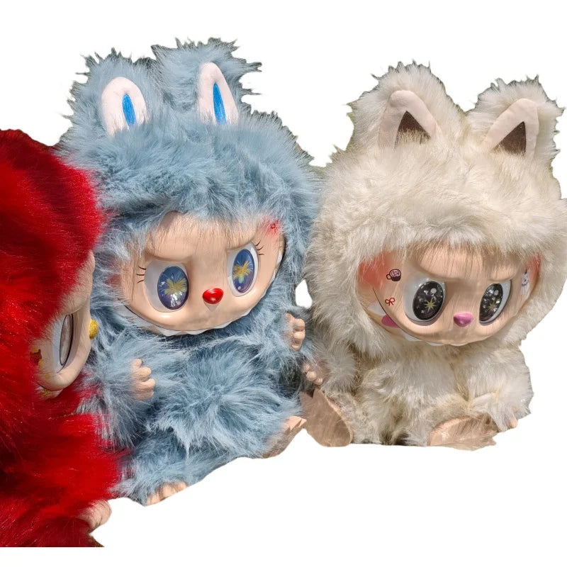White Cat Red Blue Big Energy Ahead Hot (Replica)38cm Zimomo Angel.