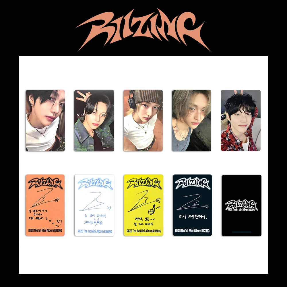 RIIZE Selfie Photocards – Boom Ver (6PCS Lomo Cards)