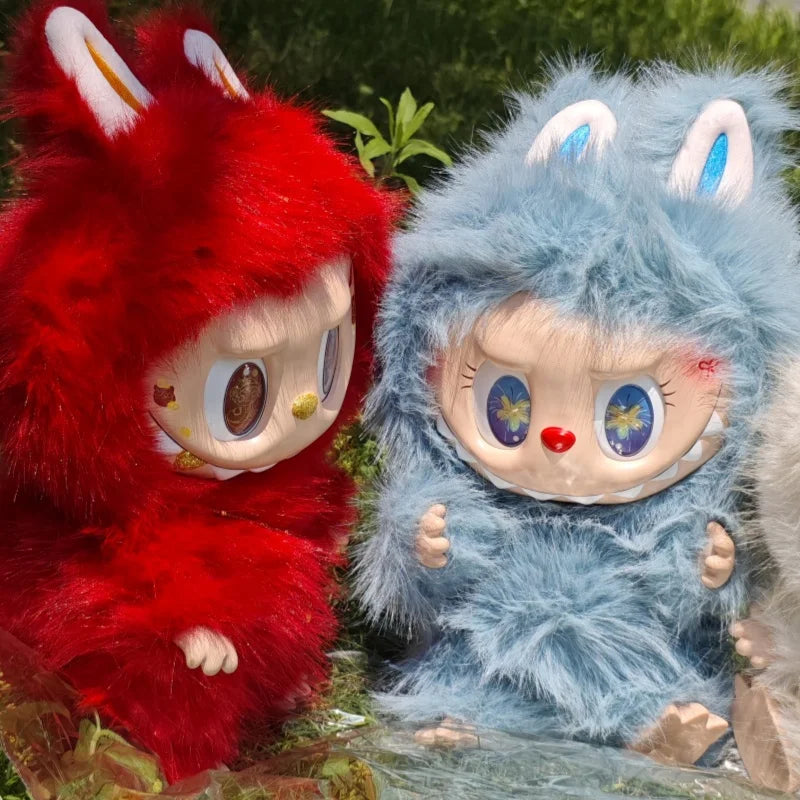 White Cat Red Blue Big Energy Ahead Hot (Replica)38cm Zimomo Angel.