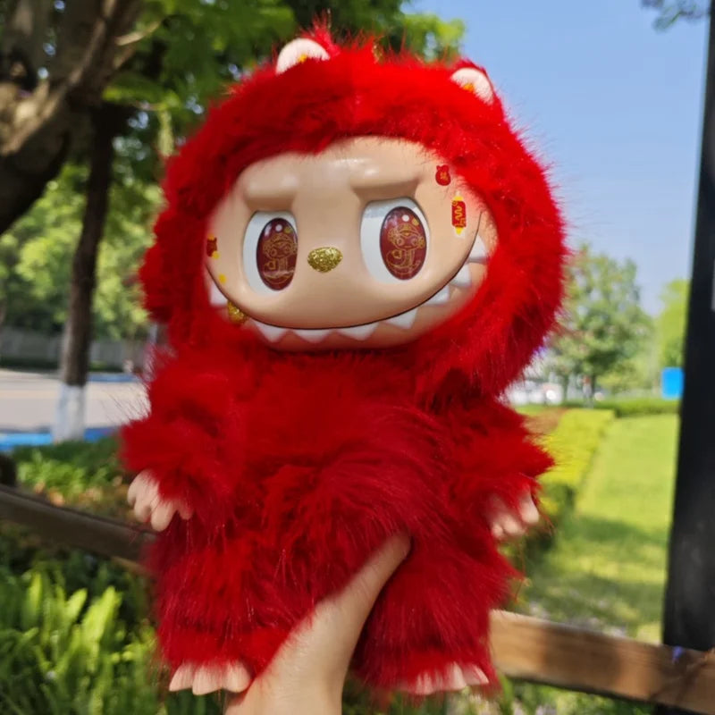 White Cat Red Blue Big Energy Ahead Hot (Replica)38cm Zimomo Angel.