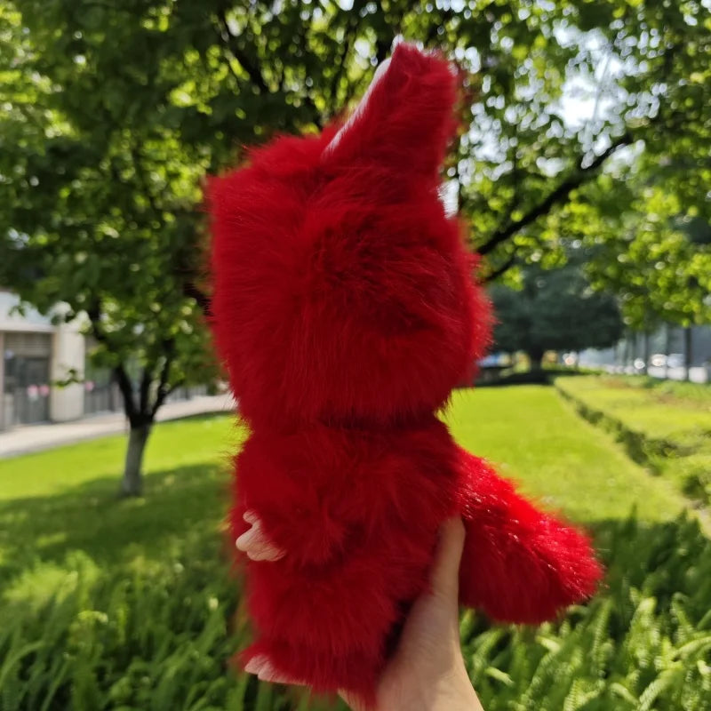 White Cat Red Blue Big Energy Ahead Hot (Replica)38cm Zimomo Angel.