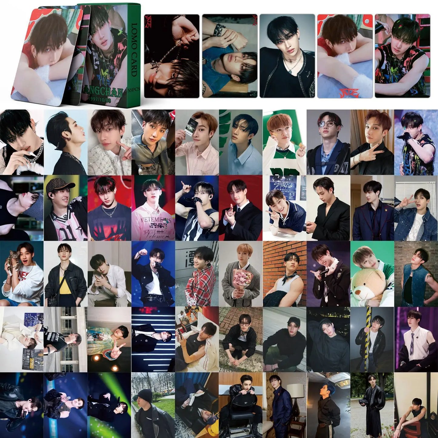 Felix ATE Lomo Photocard Set – 55PCS Kpop Collection