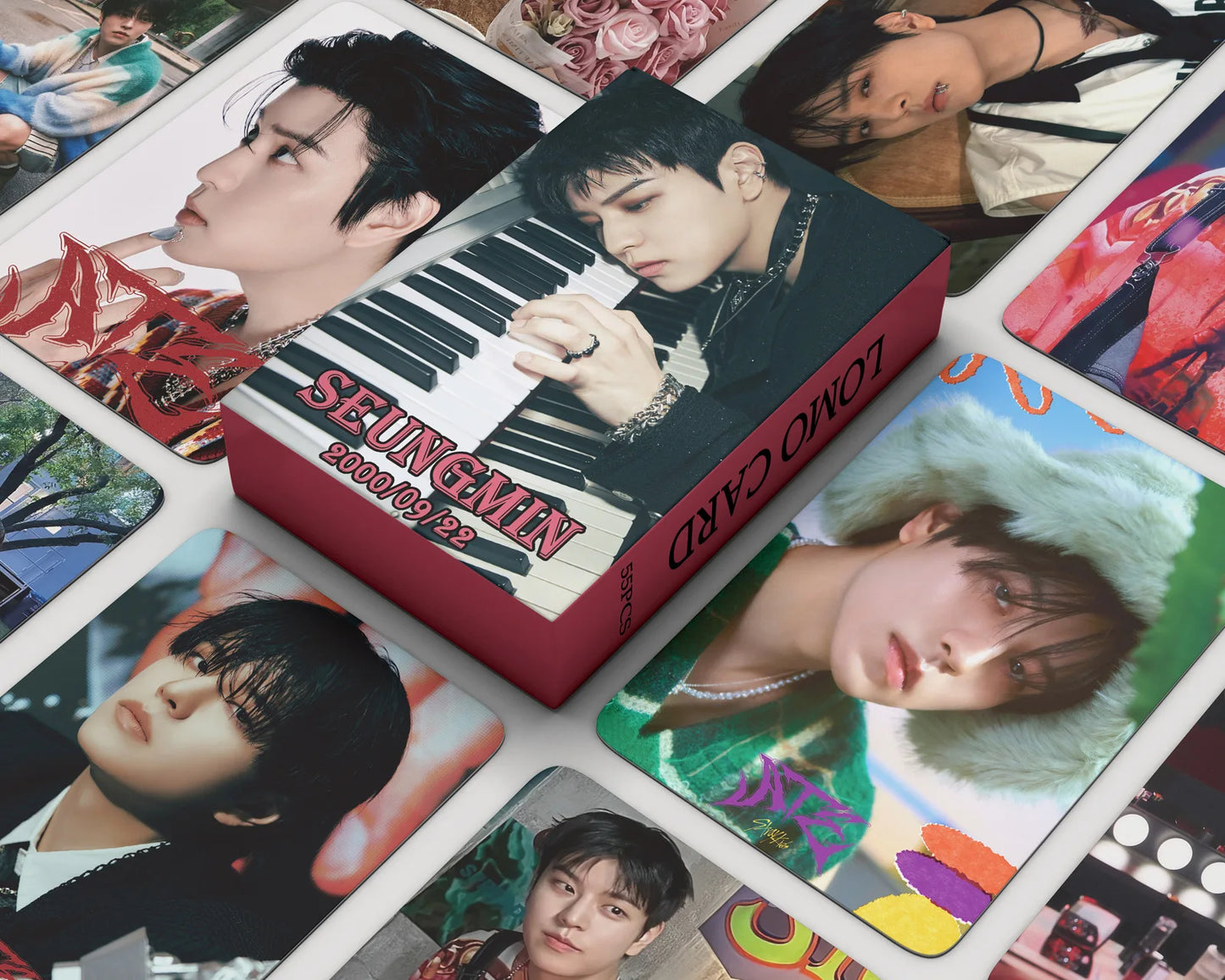 Felix ATE Lomo Photocard Set – 55PCS Kpop Collection