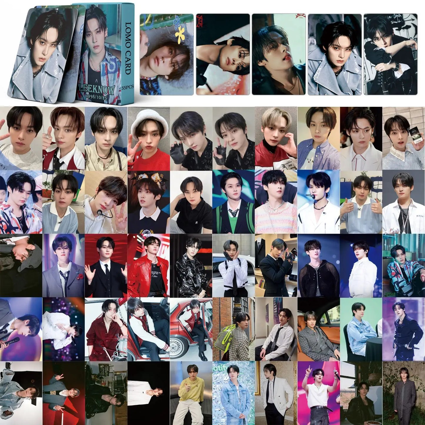 Felix ATE Lomo Photocard Set – 55PCS Kpop Collection