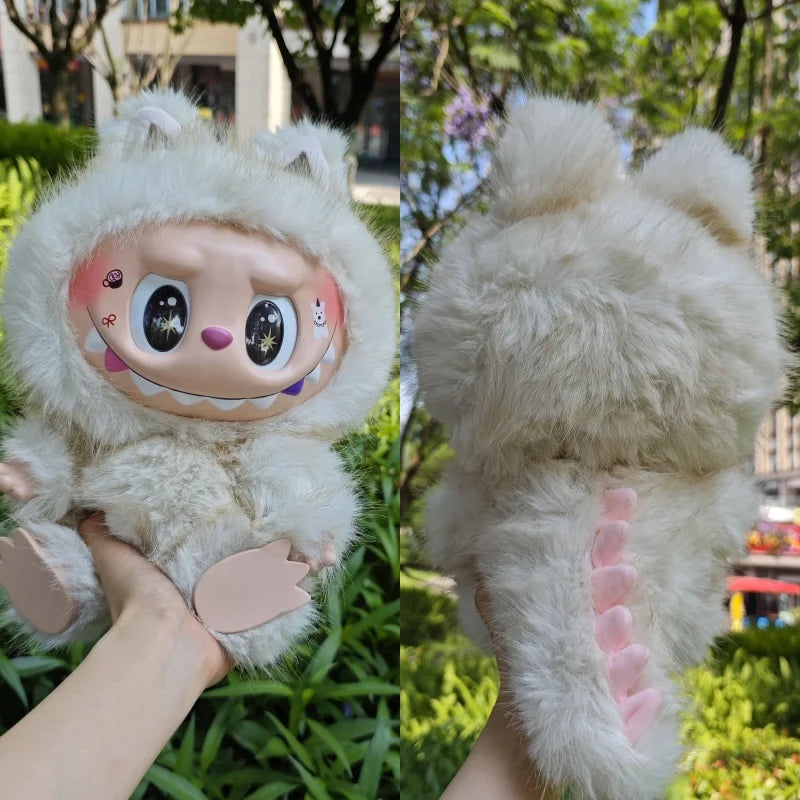 White Cat Red Blue Big Energy Ahead Hot (Replica)38cm Zimomo Angel.