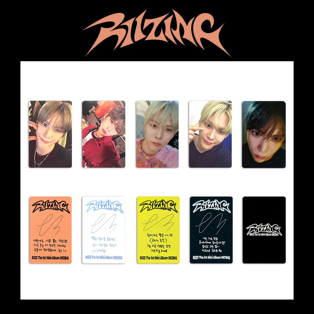 RIIZE Selfie Photocards – Boom Ver (6PCS Lomo Cards)
