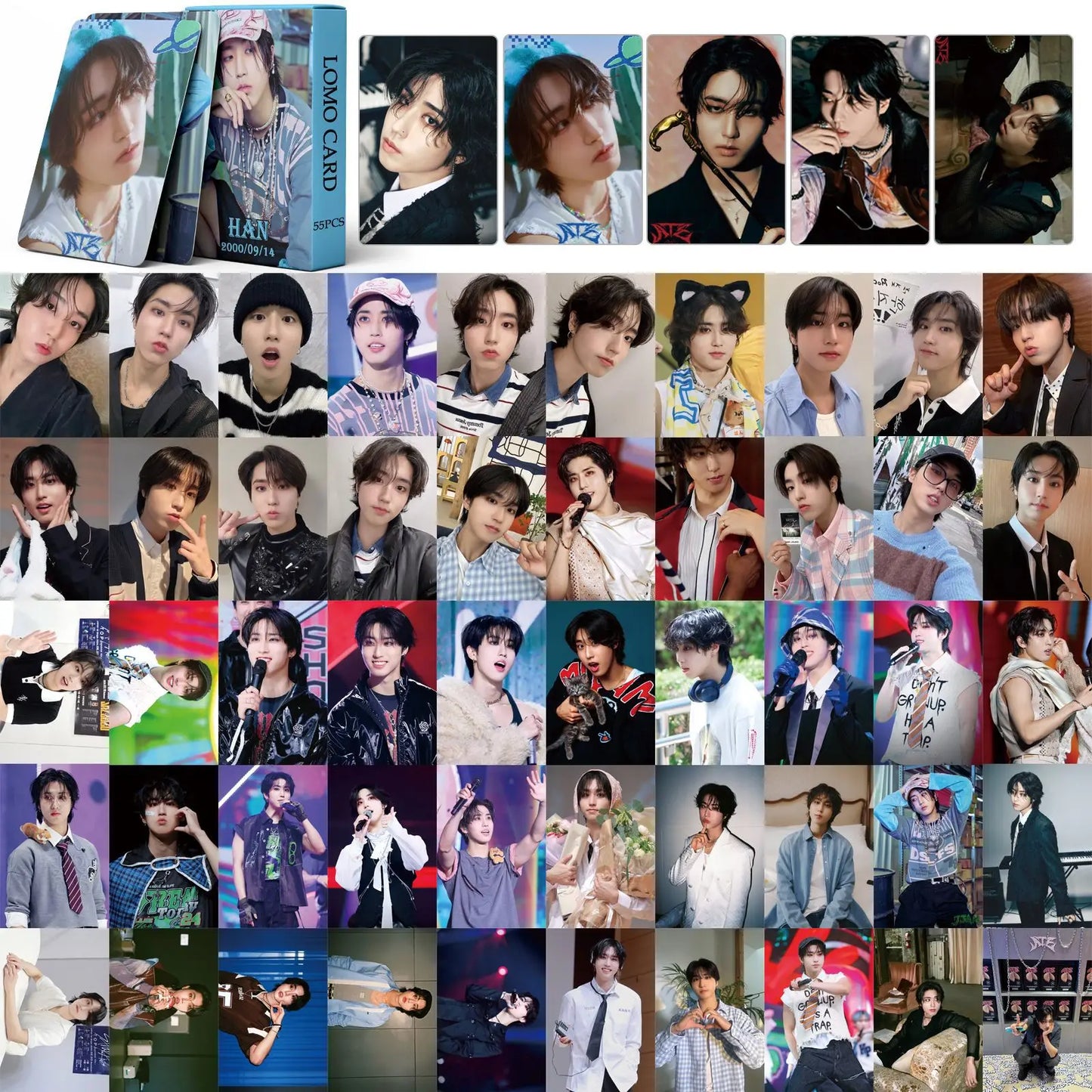 Felix ATE Lomo Photocard Set – 55PCS Kpop Collection