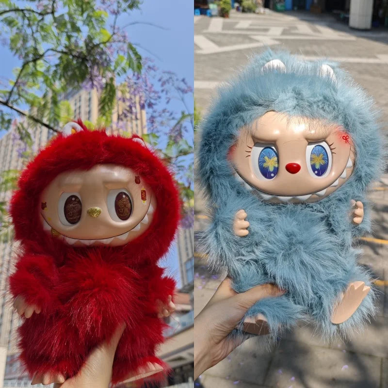 White Cat Red Blue Big Energy Ahead Hot (Replica)38cm Zimomo Angel.