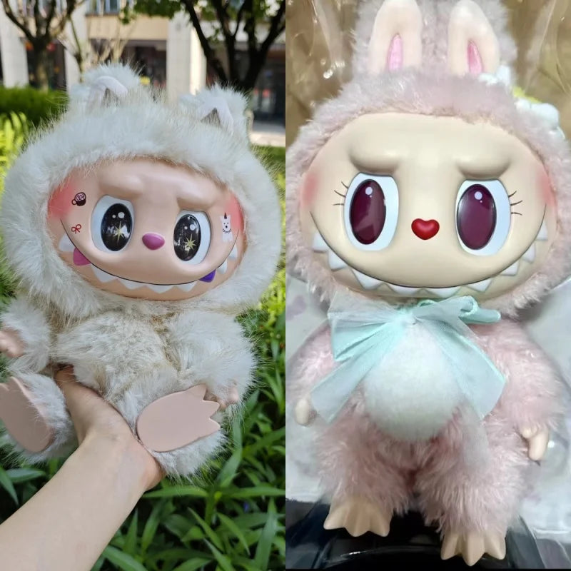 White Cat Red Blue Big Energy Ahead Hot (Replica)38cm Zimomo Angel.