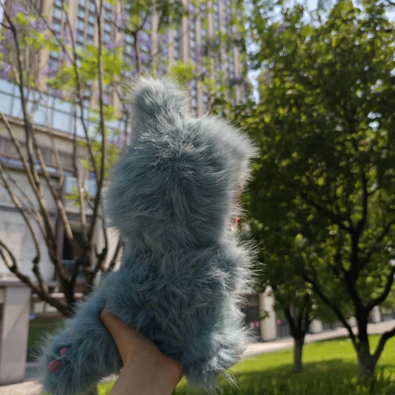 White Cat Red Blue Big Energy Ahead Hot (Replica)38cm Zimomo Angel.