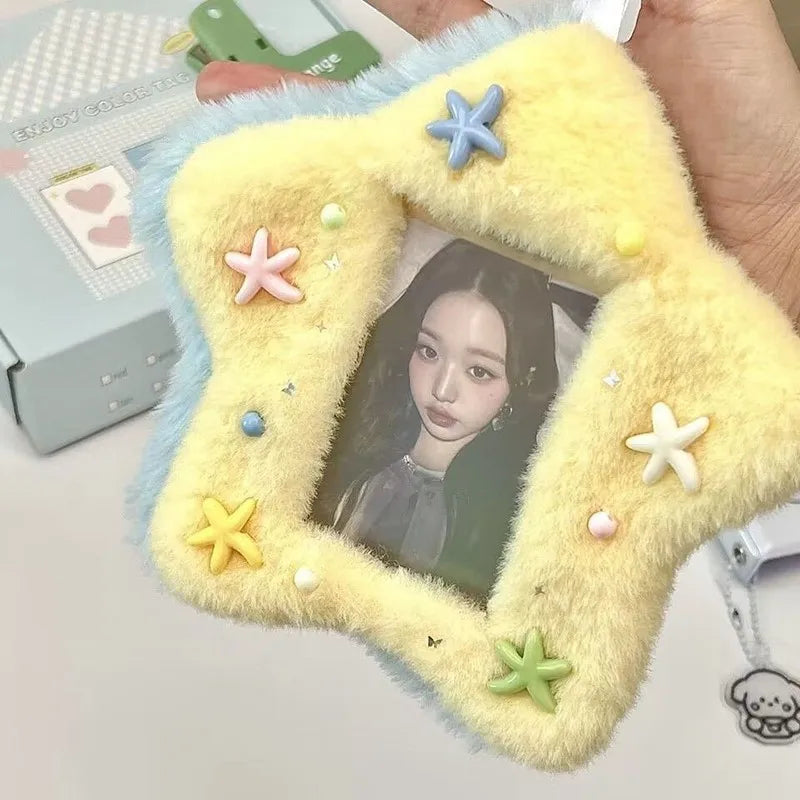 Kpop Plush Photocard Holder – Keychain Album (10x10cm)