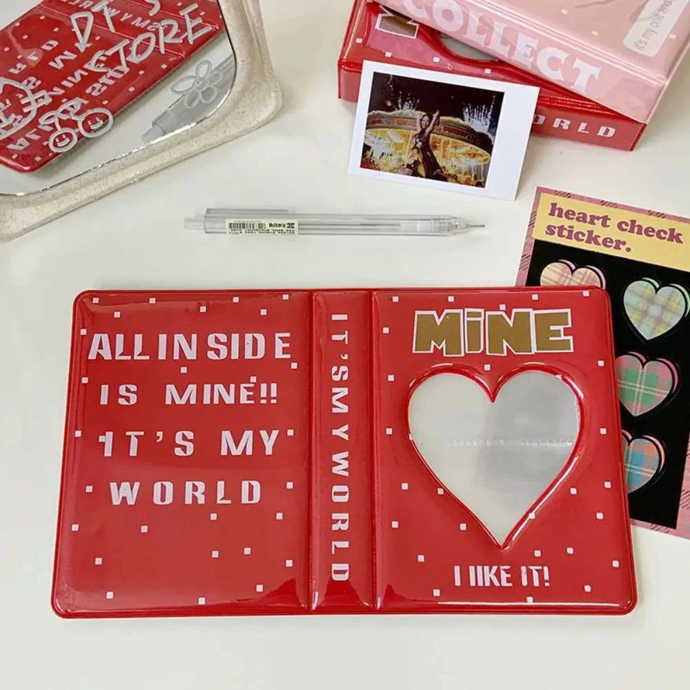 Mini Kpop Photo Album – 64-Pocket PVC Binder
