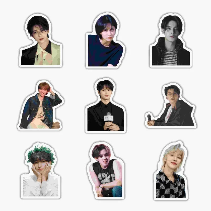 SEVENTEEN Kpop Photocard Stickers – 100PCS