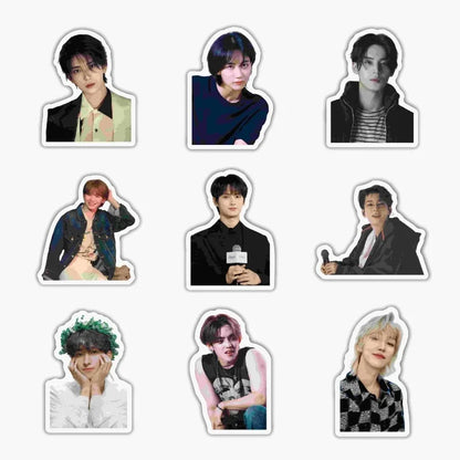 SEVENTEEN Kpop Photocard Stickers – 100PCS