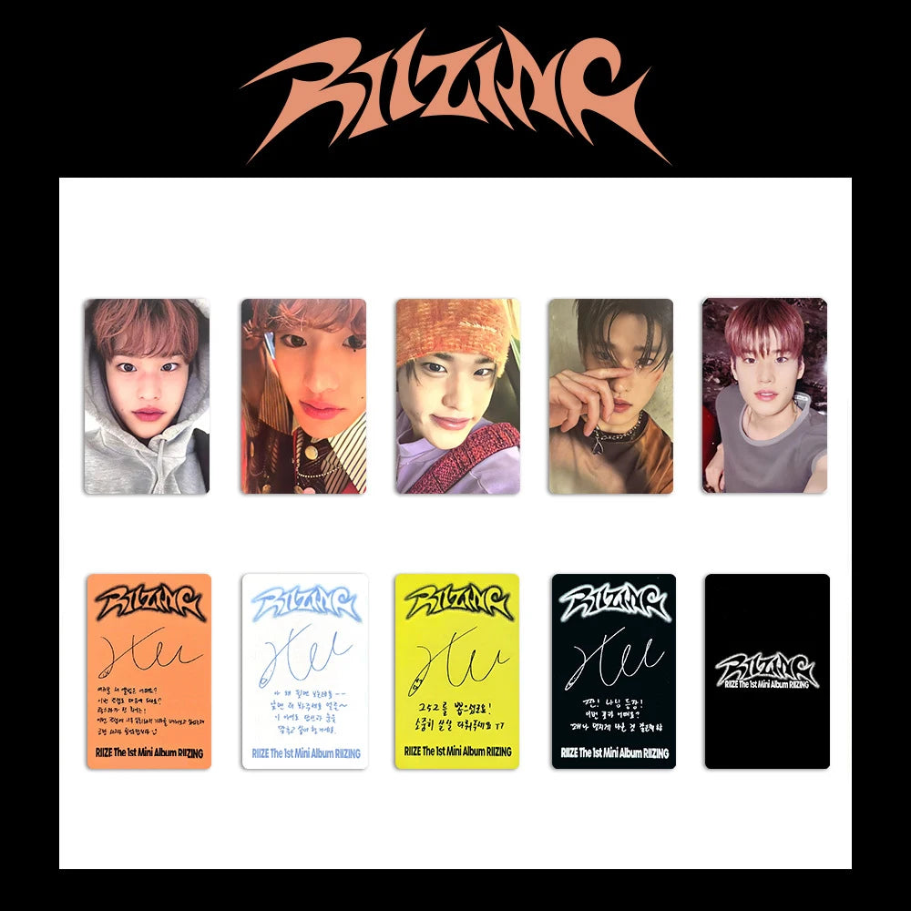RIIZE Selfie Photocards – Boom Ver (6PCS Lomo Cards)