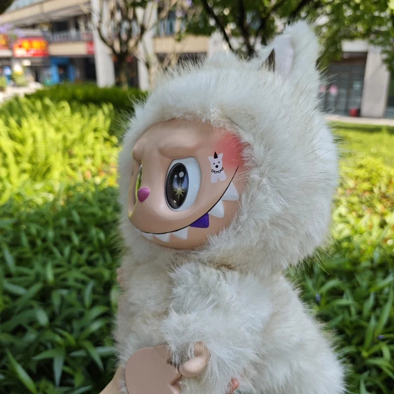 White Cat Red Blue Big Energy Ahead Hot (Replica)38cm Zimomo Angel.