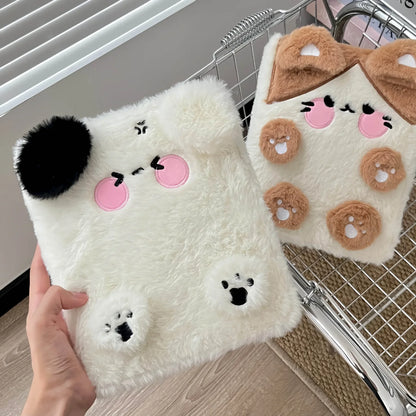 Plush Kpop Binder – A6 Dog/Cat Album Notebook