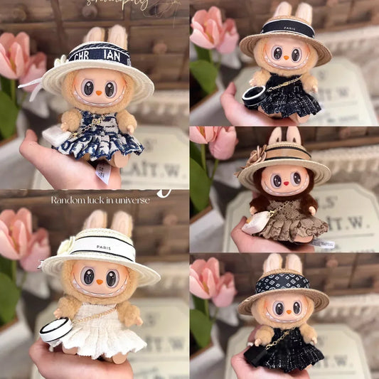 Labubu 1/3 Scale Doll Clothing Accessory – Fabric Outfit for Custom Styling (Clothes Only)
