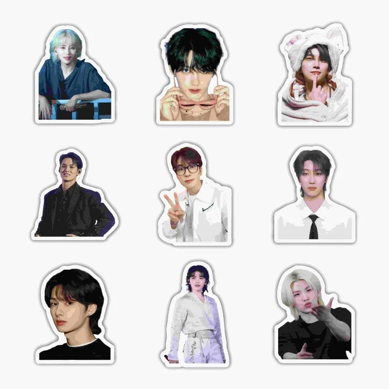 SEVENTEEN Kpop Photocard Stickers – 100PCS