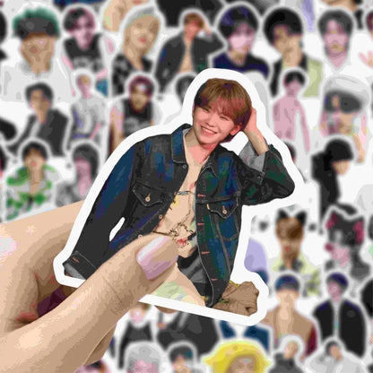 SEVENTEEN Kpop Photocard Stickers – 100PCS