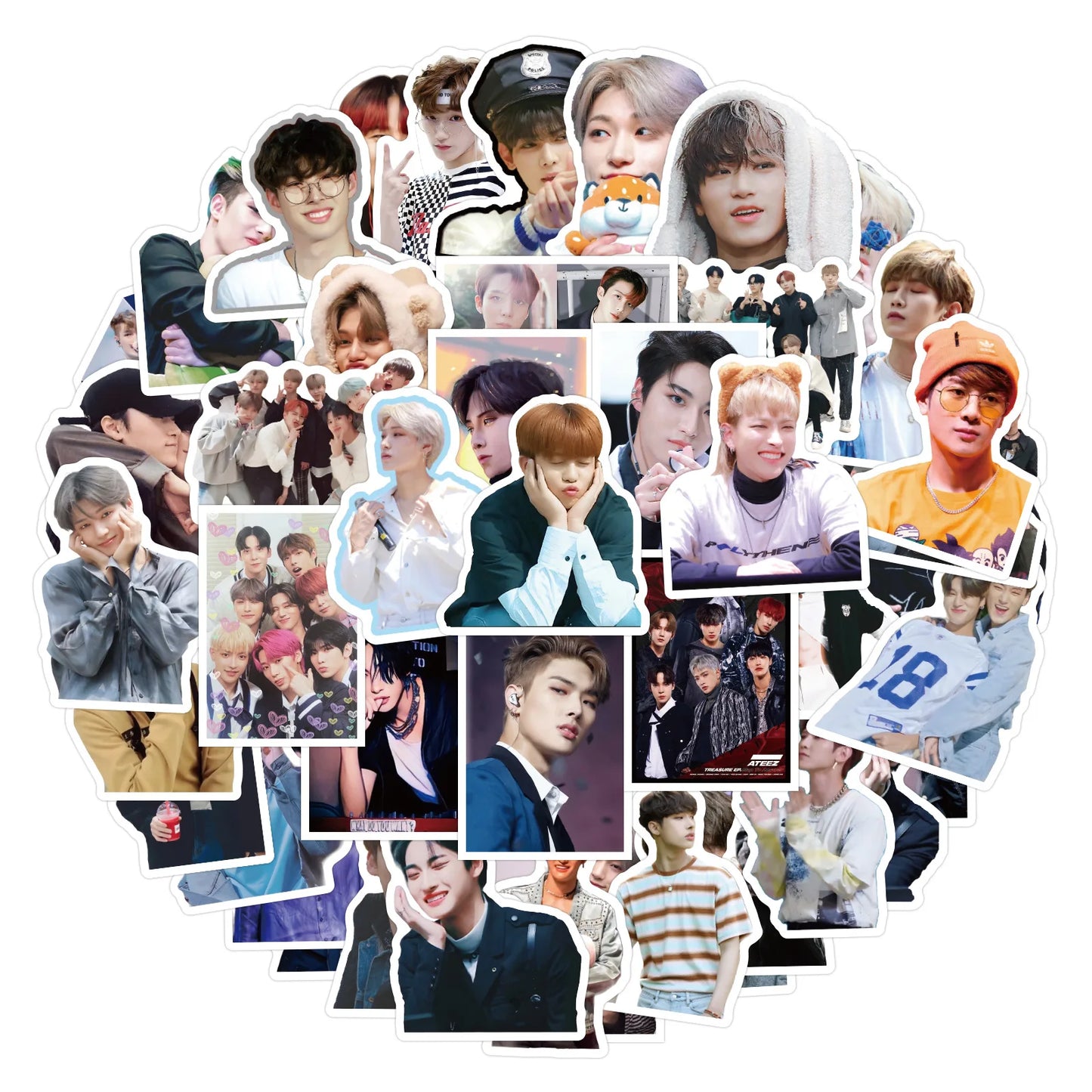 ATEEZ Kpop Stickers – 110PCS Waterproof(Fan Pack)
