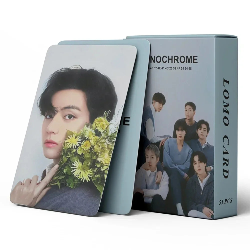 MONOCHROME POP-UP (BTS)  Photocards – 55PCS Set