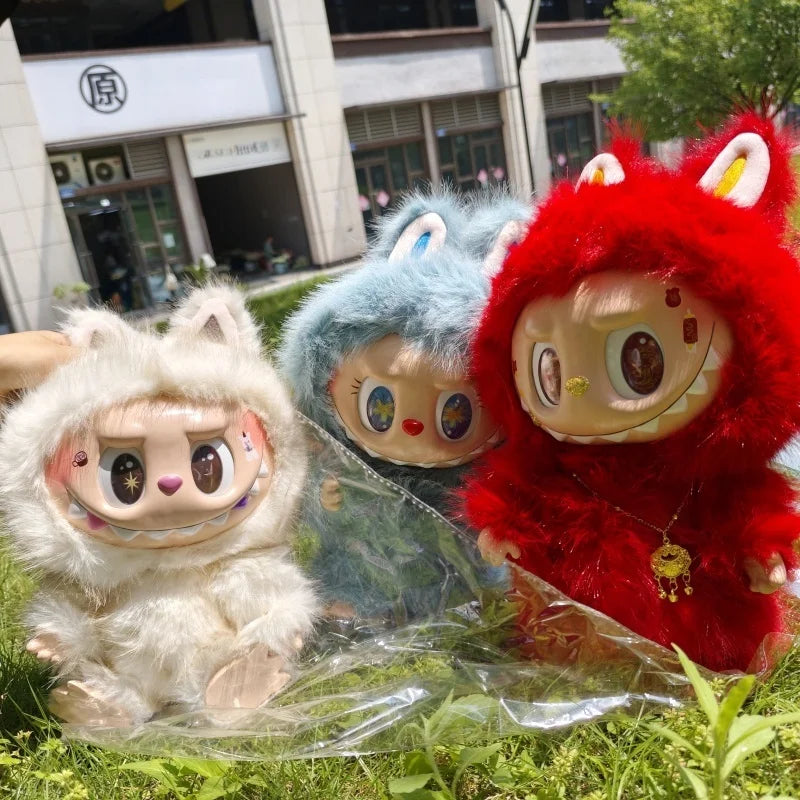 White Cat Red Blue Big Energy Ahead Hot (Replica)38cm Zimomo Angel.