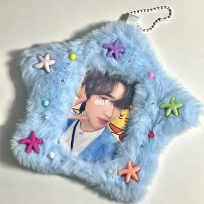 Kpop Plush Photocard Holder – Keychain Album (10x10cm)