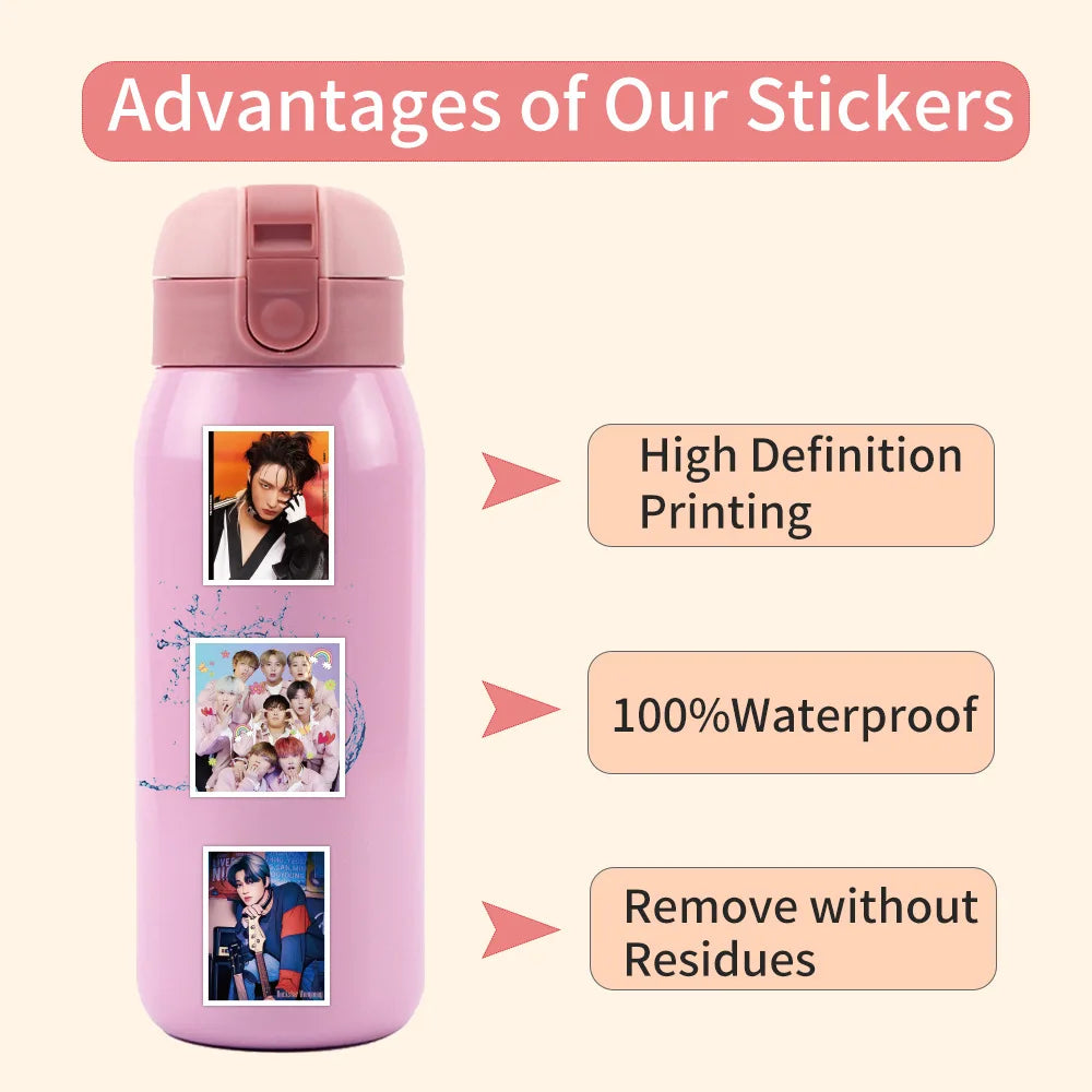 ATEEZ Kpop Stickers – 110PCS Waterproof(Fan Pack)