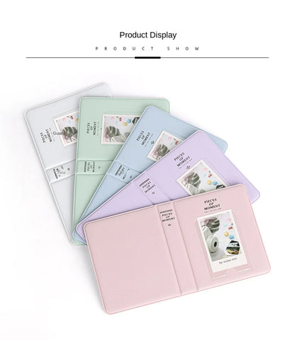 Instax Mini Photo Album – 64-Pocket (3-Inch Photos)