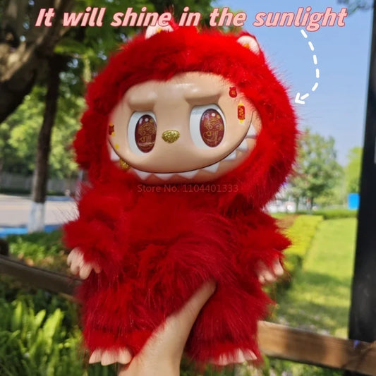 White Cat Red Blue Big Energy Ahead Hot (Replica)38cm Zimomo Angel.