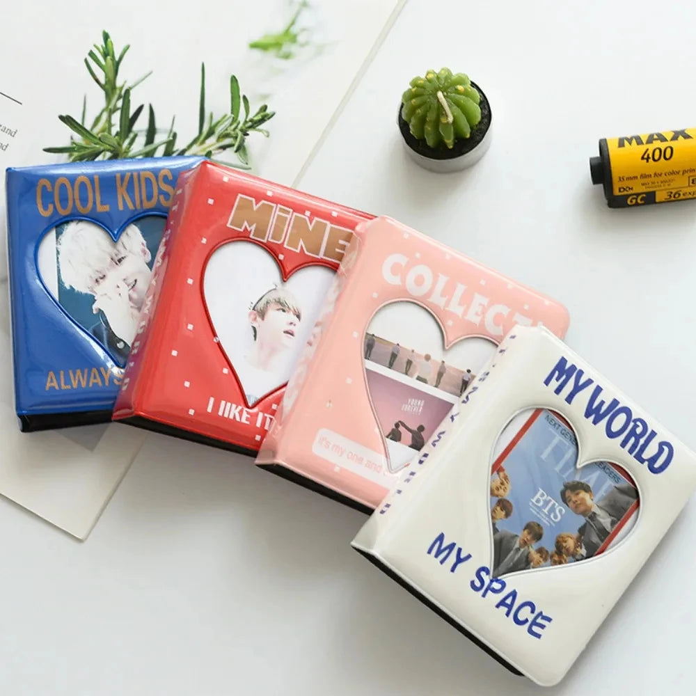 Mini Kpop Photo Album – 64-Pocket PVC Binder